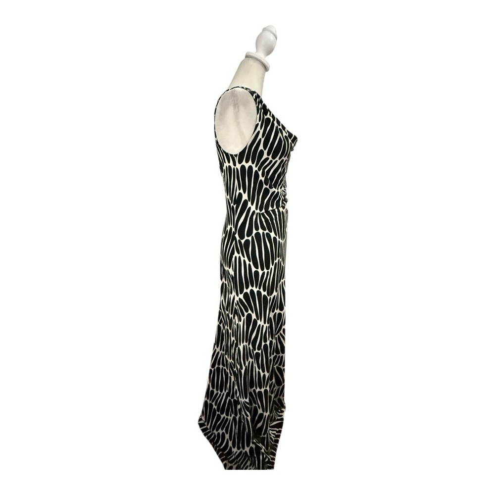 Tommy Bahama Black White Abstract Print Maxi Small Petite - Picture 5 of 7